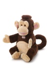 Peluche Trudi TUD82000 PUPPETS Marionetta Scimmia Marrone e Beige