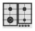 Schock - Piano cottura gas Schock STR64THWH PROFESSIONAL PC 60 1T Matte white