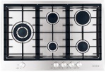 Piano cottura gas Schock STF855HIX FLAT PC75 AVG Inox