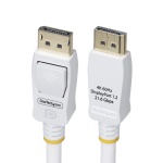Startech.Com - Cavo Displayport Startech.Com DP12 CABLE 10FTW 1.2 4K White