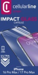 CELLULAR LINE - Pellicola protettiva Cellular Line TEMPGCAPIPH16PRMK IPHONE IMPACT GLA
