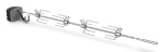 WEBER - Girarrosto Weber 3400300 Per barbecue Genesis 4 e Pellet Inox