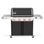 WEBER - Barbecue GPL Weber 1501260 GENESIS E 435 Nero e Silver