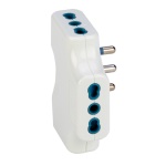 POLY POOL - Adattatore elettrico Poly Pool PP2353 Spaziozero Bianco