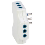 POLY POOL - Adattatore elettrico Poly Pool PP2346 Spaziozero Bianco