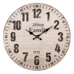 Lowell - Orologio da parete Lowell 21563 JUSTAMINUTE Happy Family Multicolor