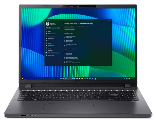 Notebook Acer NX BA8ET 001 TRAVELMATE P2 TMP216 51T G2 TCO 70CZ Grey