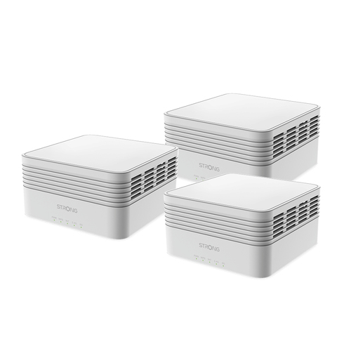 Set mesh Strong MESHTRIAX3000 ATRIA Grey e White
