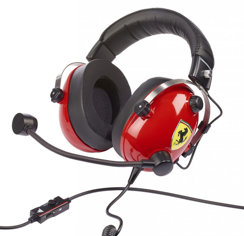 Cuffie gaming Thrustmaster 4060197 FERRARI T Racing DTS Red e Black