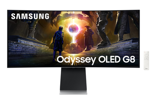Monitor Samsung LS34DG850SUXEN ODYSSEY OLED G8 WQHD Curvo Silver
