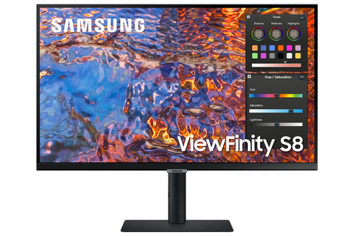 Monitor Samsung LS27B800PXPXEN VIEWFINITY SERIE S8 S80BP UHD Pivot Bla