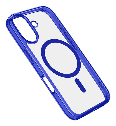 Cover Cellular Line ICONICMAGIPH16B IPHONE ICONIC MAG Blue e Clear