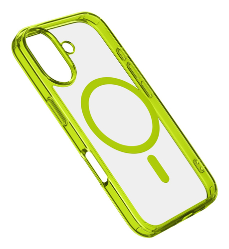 Cover Cellular Line ICONICMAGIPH16L IPHONE ICONIC MAG Lime e Clear