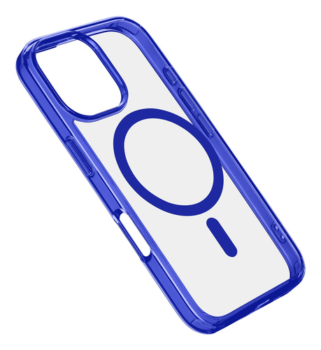 Cover Cellular Line ICONICMAGIPH16PRMB IPHONE ICONIC MAG Blue e Clear