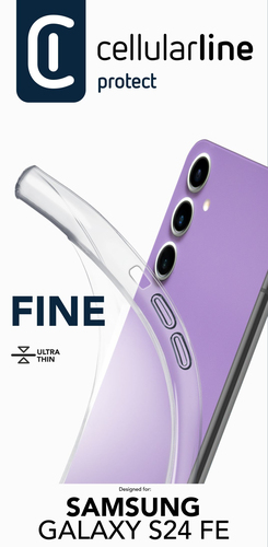 Cover Cellular Line FINECGALS24FET GALAXY FINE Clear