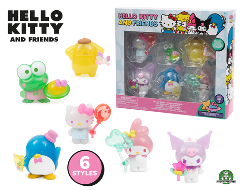 Set personaggi Giochi Preziosi HKT11000 HELLO KITTY Set Personaggi con