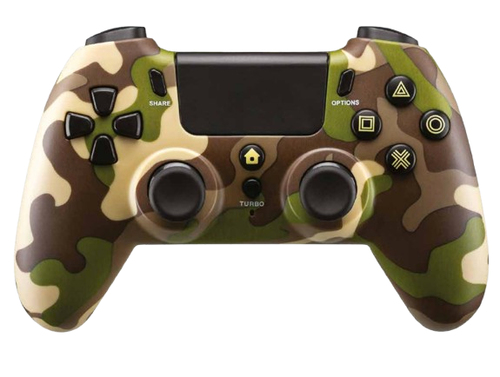 Gamepad Qubick COP40002 PLAYSTATION 4 Camo Green camouflage