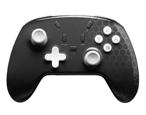 Gamepad Qubick COSW0002 Switch Exagon Black