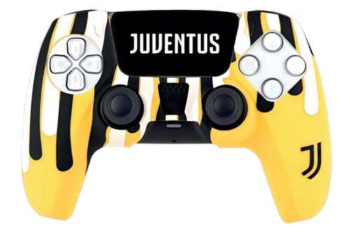 Cover gamepad Qubick COP50004 PlayStation 5 Juventus Paint Bleed
