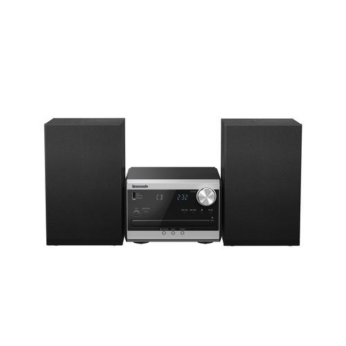 Compatto HI FI Panasonic SC PM272EG S Silver e Black