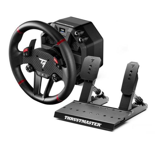 Volante e pedaliera simulatore guida Thrustmaster 4160853 T598 Black