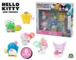 GIOCHI PREZIOSI - Set personaggi 6 pz con accessori HELLO KITTY Giochi Preziosi HKT11000