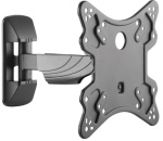 MUNARI - Supporto monitor parete Munari SP321 2 Snodi Black