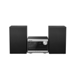 PANASONIC - Compatto HI FI Panasonic SC PM272EG S Silver e Black