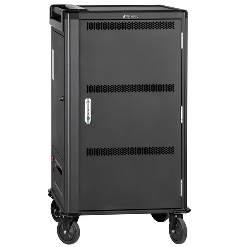 Carrello di ricarica V7 CHGCT30 2E Schuko Black