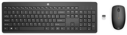 Tastiera e mouse Hp 1Y4D0UT 235 Combo Black