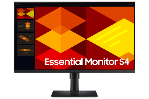 Monitor Samsung LS27D406GAUXEN ESSENTIAL S4 Pivot Black