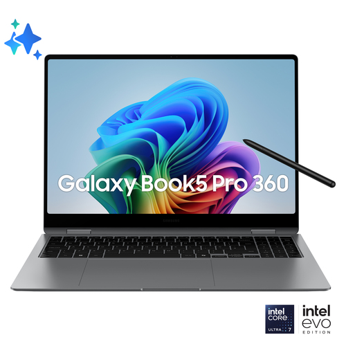 2 in 1 Notebook Samsung NP960QHA KG1IT GALAXY AI BOOK5 PRO 360 Copilot