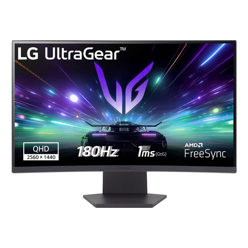 Monitor Lg 27GS60QN B AEUQ ULTRAGEAR QHD Curvo Black