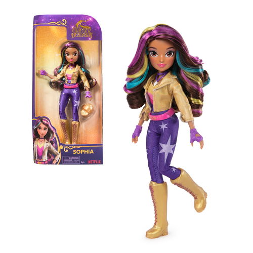 Bambola Spin Master 6066837 UNICORN ACADEMY Sophia con accessori Styli