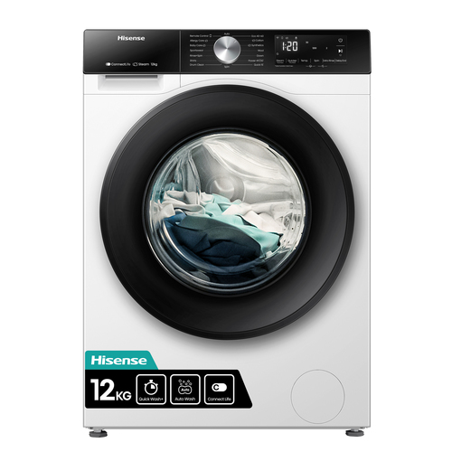 Lavatrice Hisense 20013530 WF3S1243BW3 White e Black