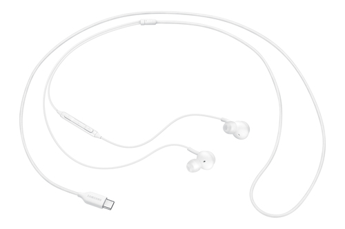Auricolari microfono filo Samsung EO IC100BWEGIT USB C White