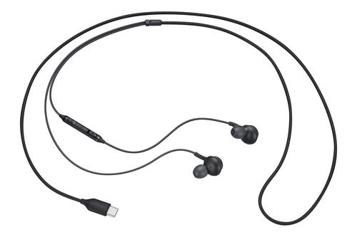 Auricolari microfono filo Samsung EO IC100BBEGIT USB C Black
