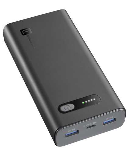 Power bank Cellular Line PBFAST01PD20000K FAST PD 20000 Black