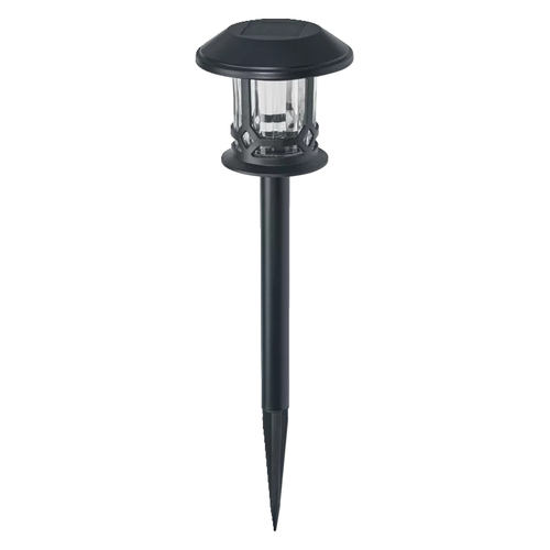 Palo luce solare Ledvance LUM763869 SMART Outd bt solar path rgbtw Bla