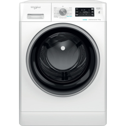 Lavatrice Whirlpool 869991681590 6 SENSO FFB 1048 BSV IT White e Black