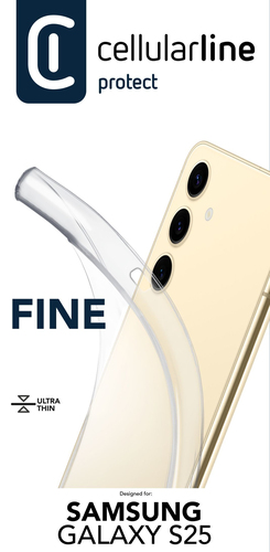 Cover Cellular Line FINECGALS25T GALAXY AI S25 FINE Clear