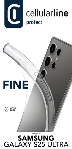 Cover Cellular Line FINECGALS25UT GALAXY AI S25 Ultra FINE Clear