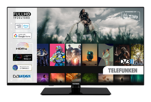Tv Telefunken TE40750B45I2KT Smart TV Black
