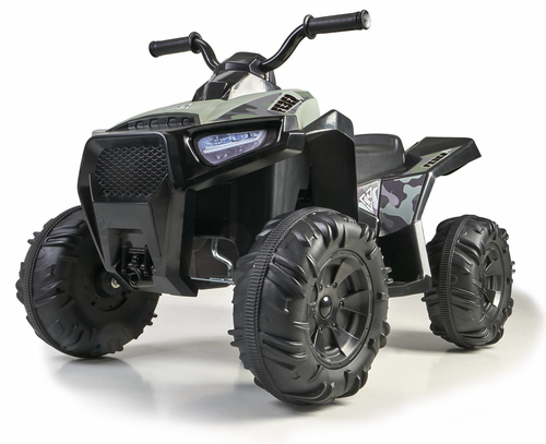 Moto elettrica Feber 800012541 BOXER Moto Quad 12V Grey black