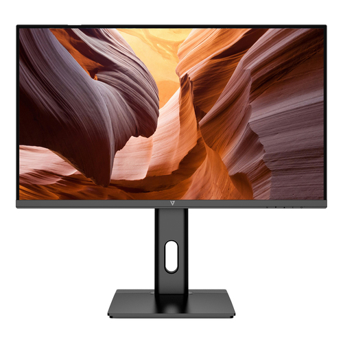 Monitor V7 L270QC HAS E QHD Pivot Black