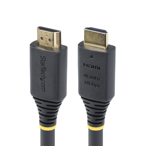 Cavo HDMI Startech.Com HDMI2 CABLE 4K60 5M PREMIUM 2.0 Black