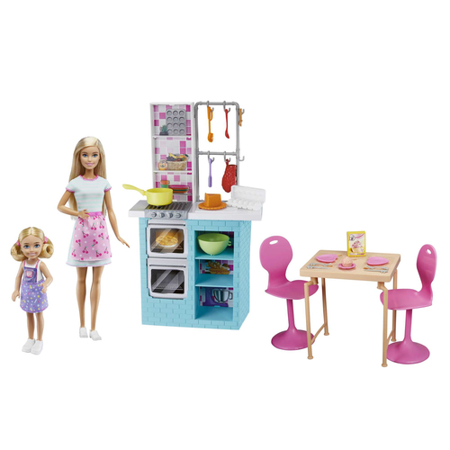 Set bambola Mattel HBX03 BARBIE Cucina Sister Baking