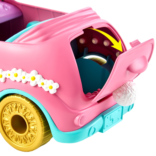 Bunnymobile Auto con Bambola e Coniglietto Twist ENCHENTIMALS HCF85