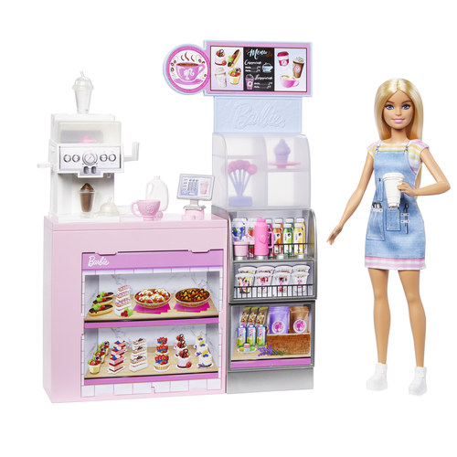 Set bambola Mattel HXN94 BARBIE Coffe Shop