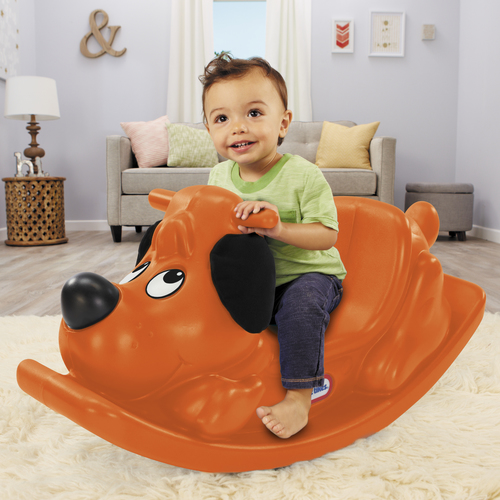 Cavalcabile Little Tikes 174278 Cane a dondolo Arancio